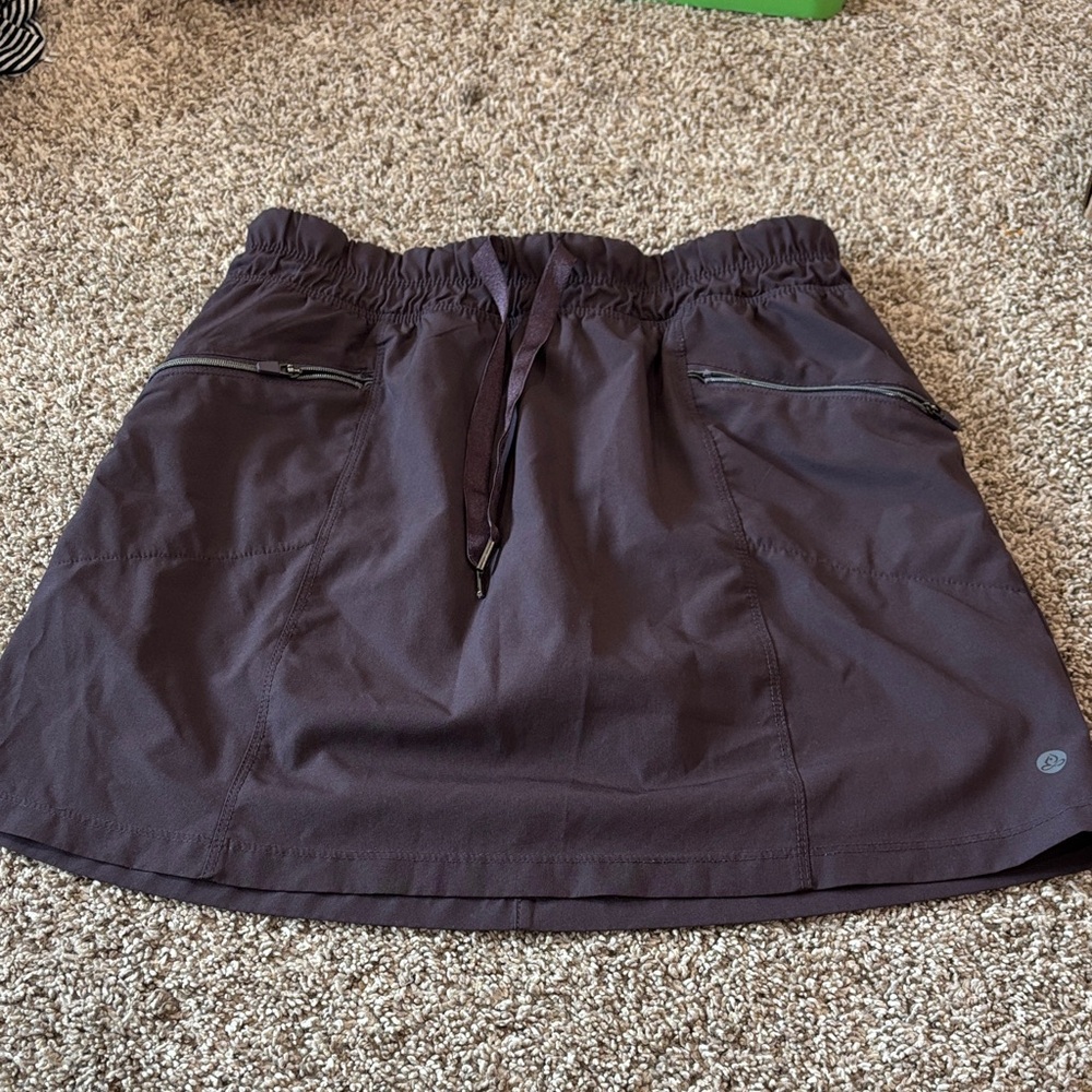 Apana Women's Mini Skirt - Dark Purple